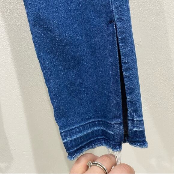 J Brand 811 Angelic Mid Rise Blue Skinny Stretch Denim Jeans Size 27 - Picture 7 of 11